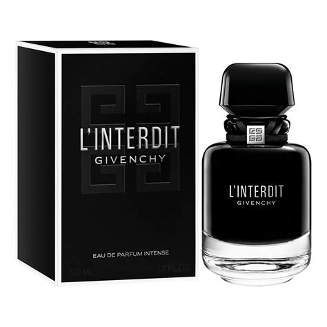 givenchy l'interdit intense black feminino eau de parfum 80ml tester